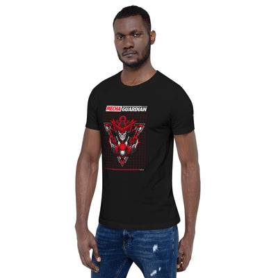 Red Mecha Guardian - Unisex t-shirt