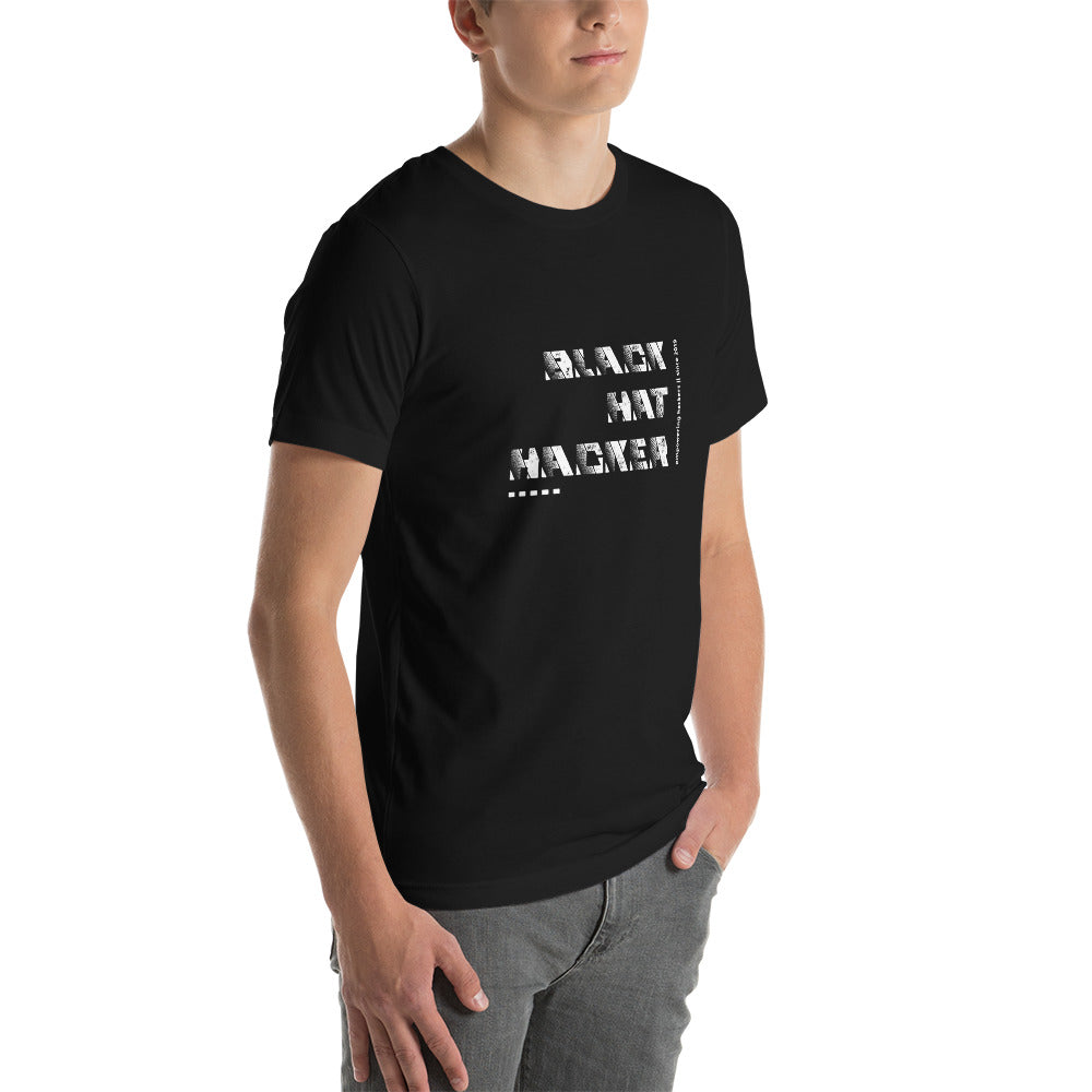 Black Hat Hacker V13 Unisex t-shirt
