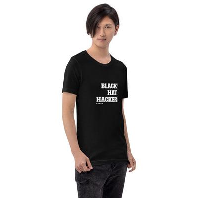 Black Hat Hacker V4 Unisex t-shirt