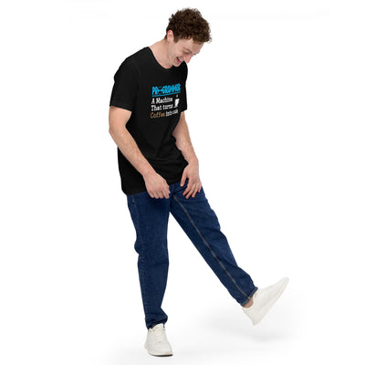 Programmer: Def blue Unisex t-shirt