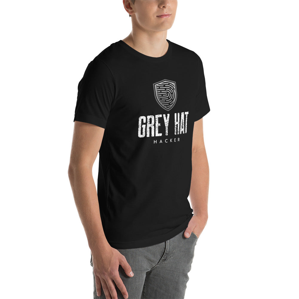 Grey Hat Hacker V4 - Unisex t-shirt