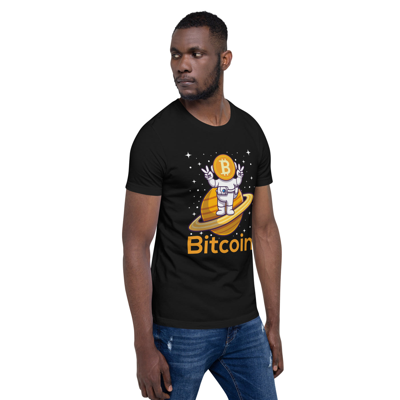 Bitcoin Satan Astronaut - Unisex t-shirt