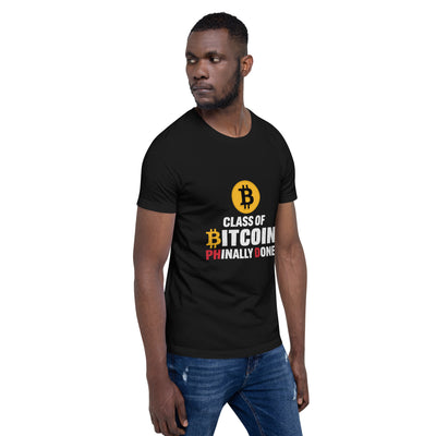 Class of Bitcoin Phinally done - Unisex t-shirt