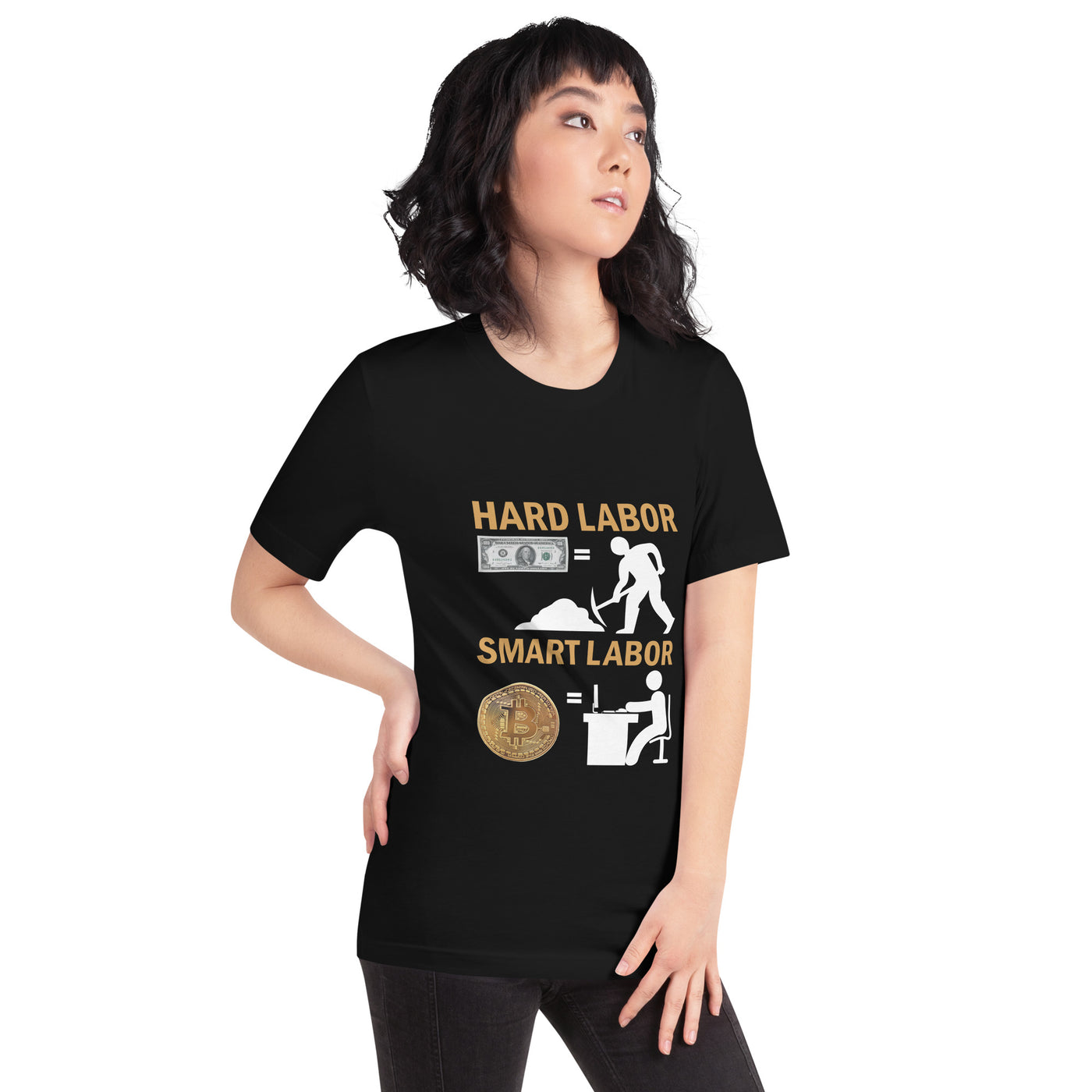 Hard Labour Vs Smart Labour - Unisex t-shirt