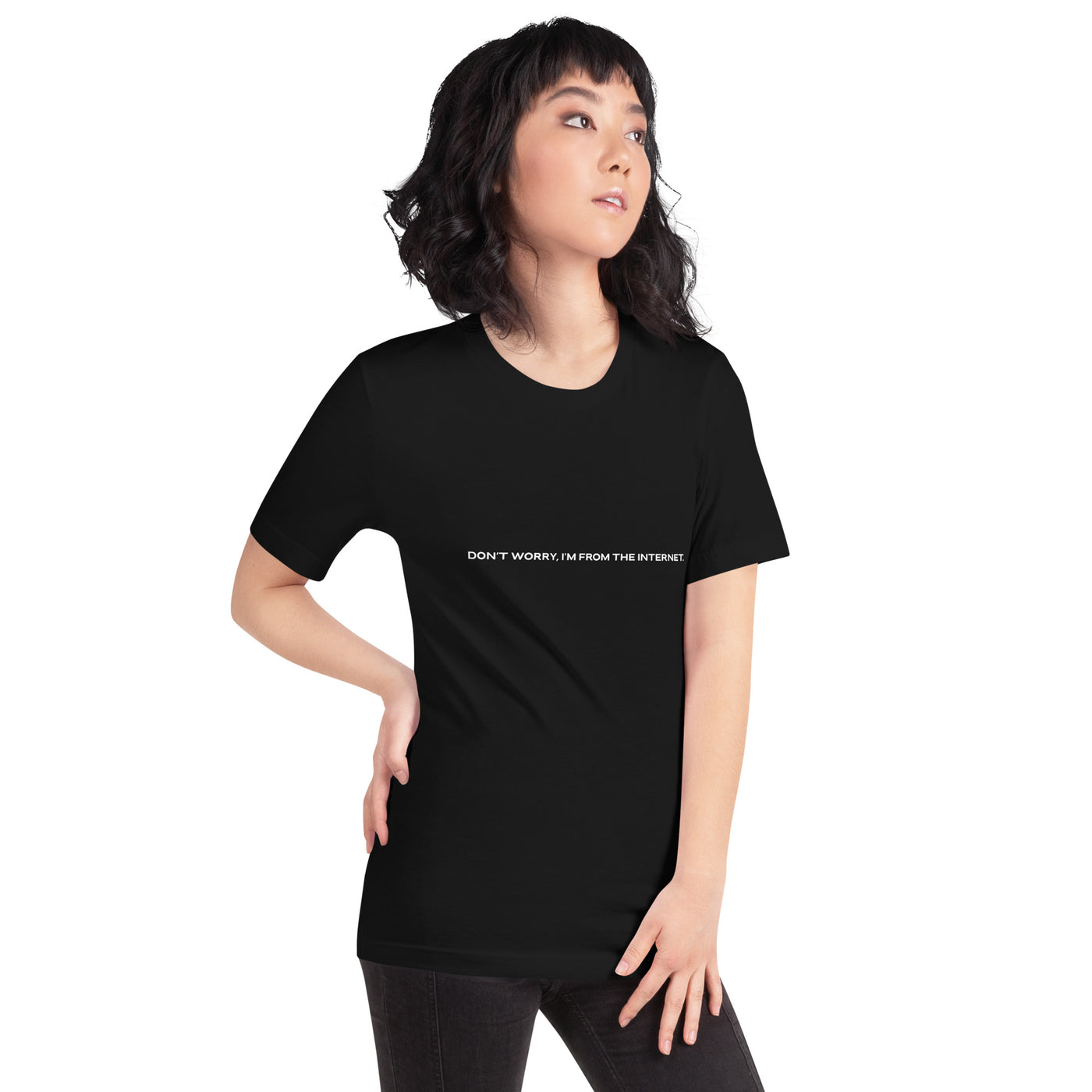 Don't worry I am from the Internet V1 - Unisex t-shirt