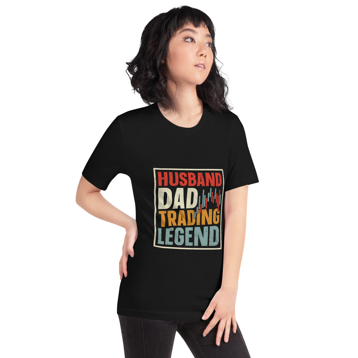 Husband, Dad, Trading Legend - Unisex t-shirt