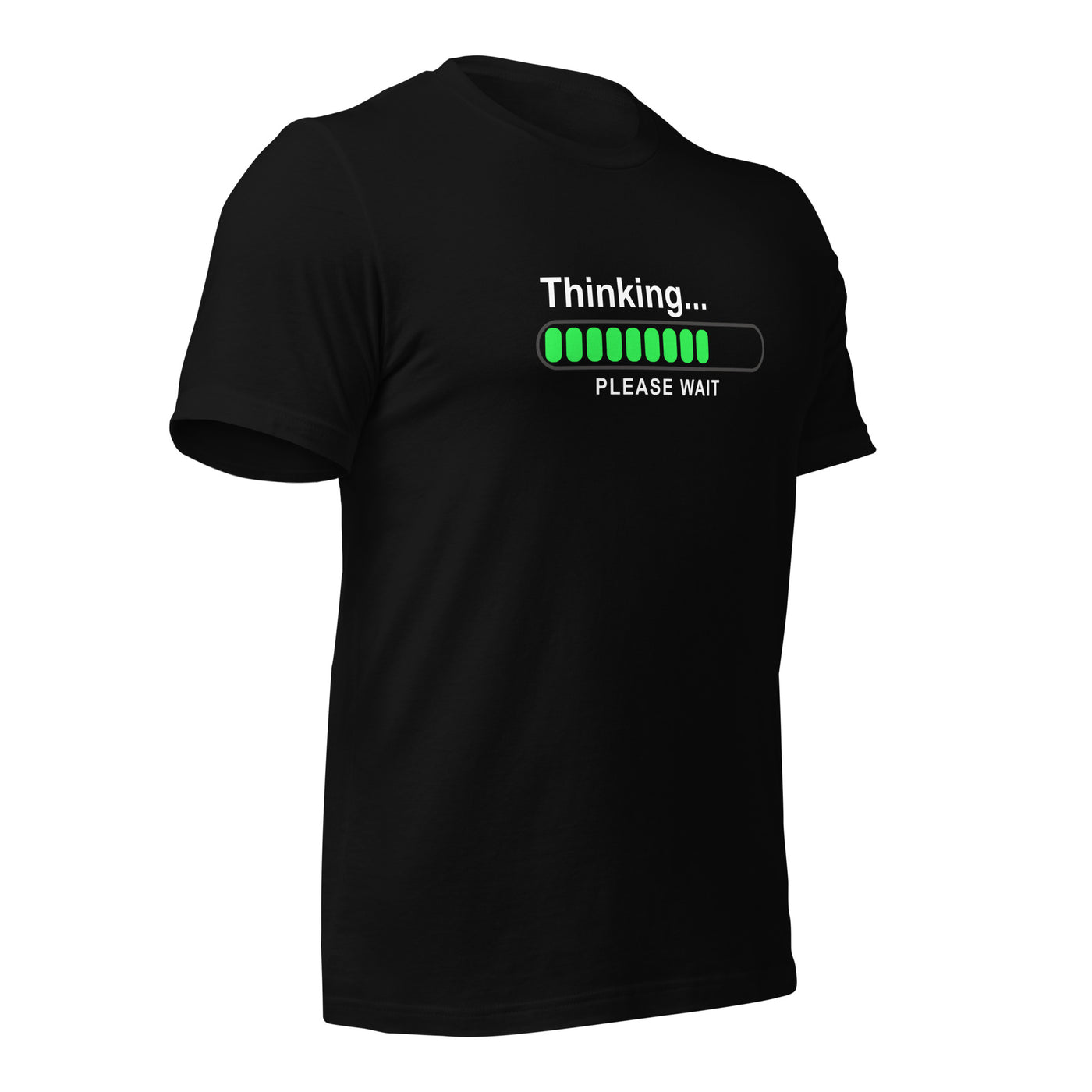 Thinking please wait - Unisex t-shirt