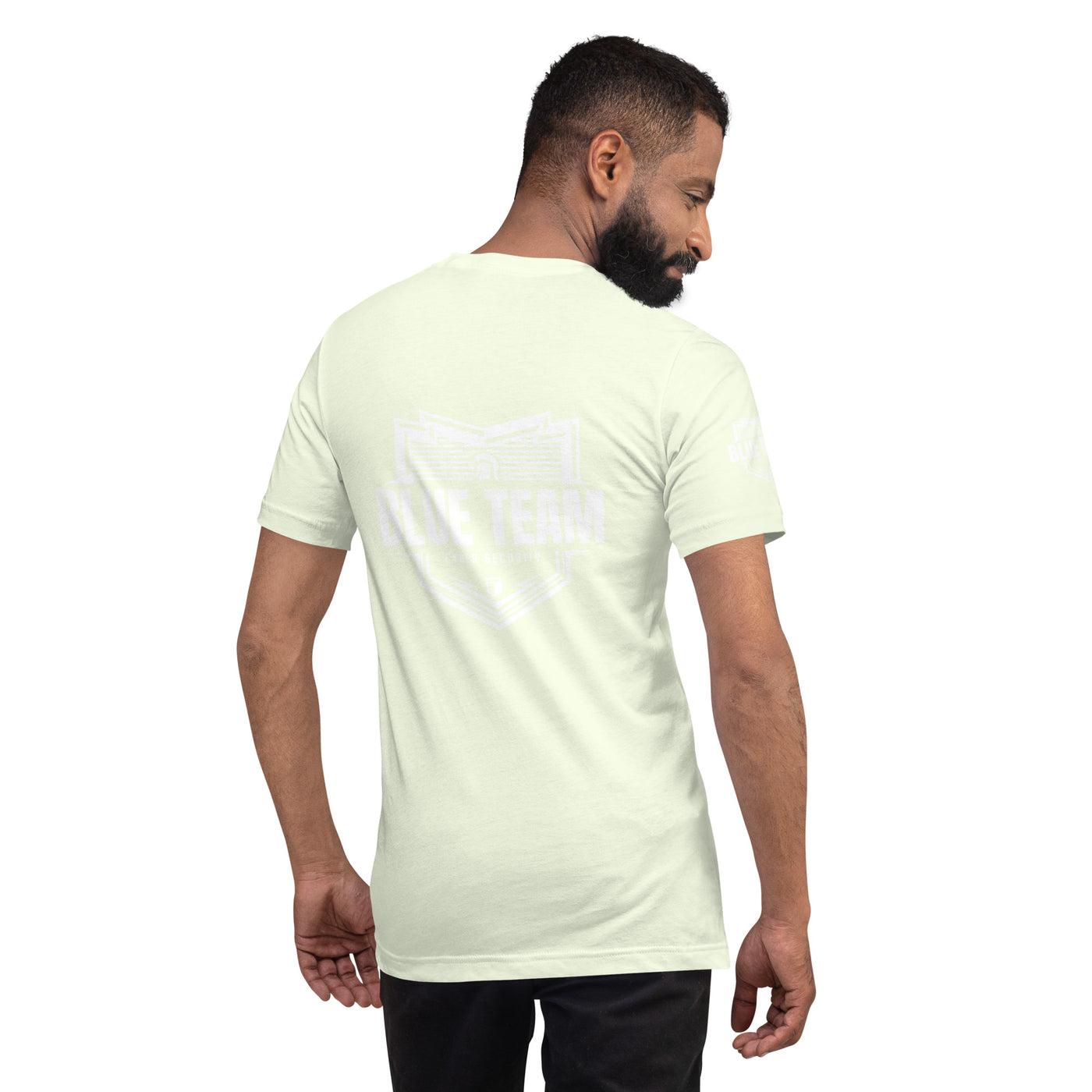 Cyber Security Blue Team V1 - Unisex t-shirt ( Back Print )