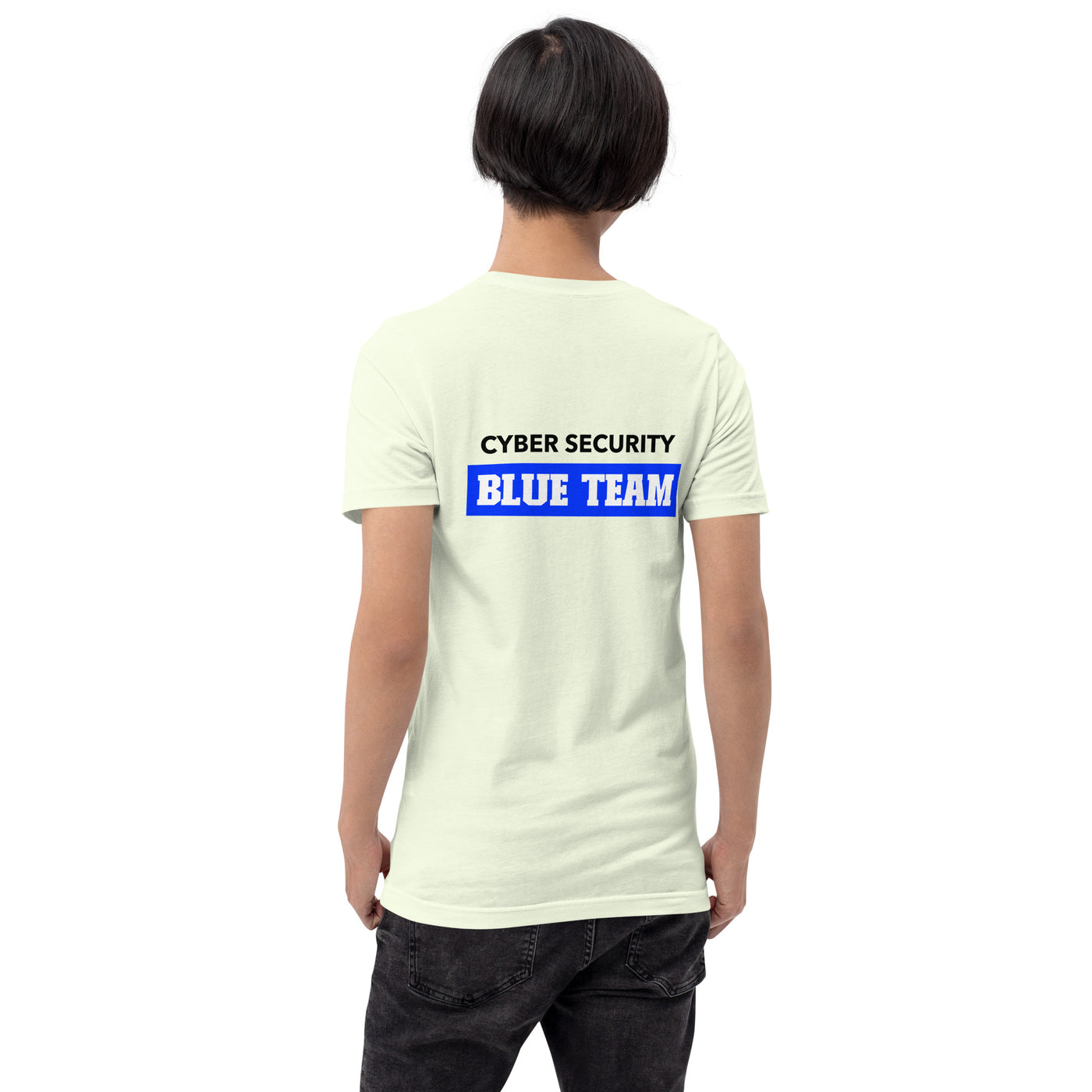 Cyber Security Blue Team V10 - Unisex t-shirt ( Back Print )