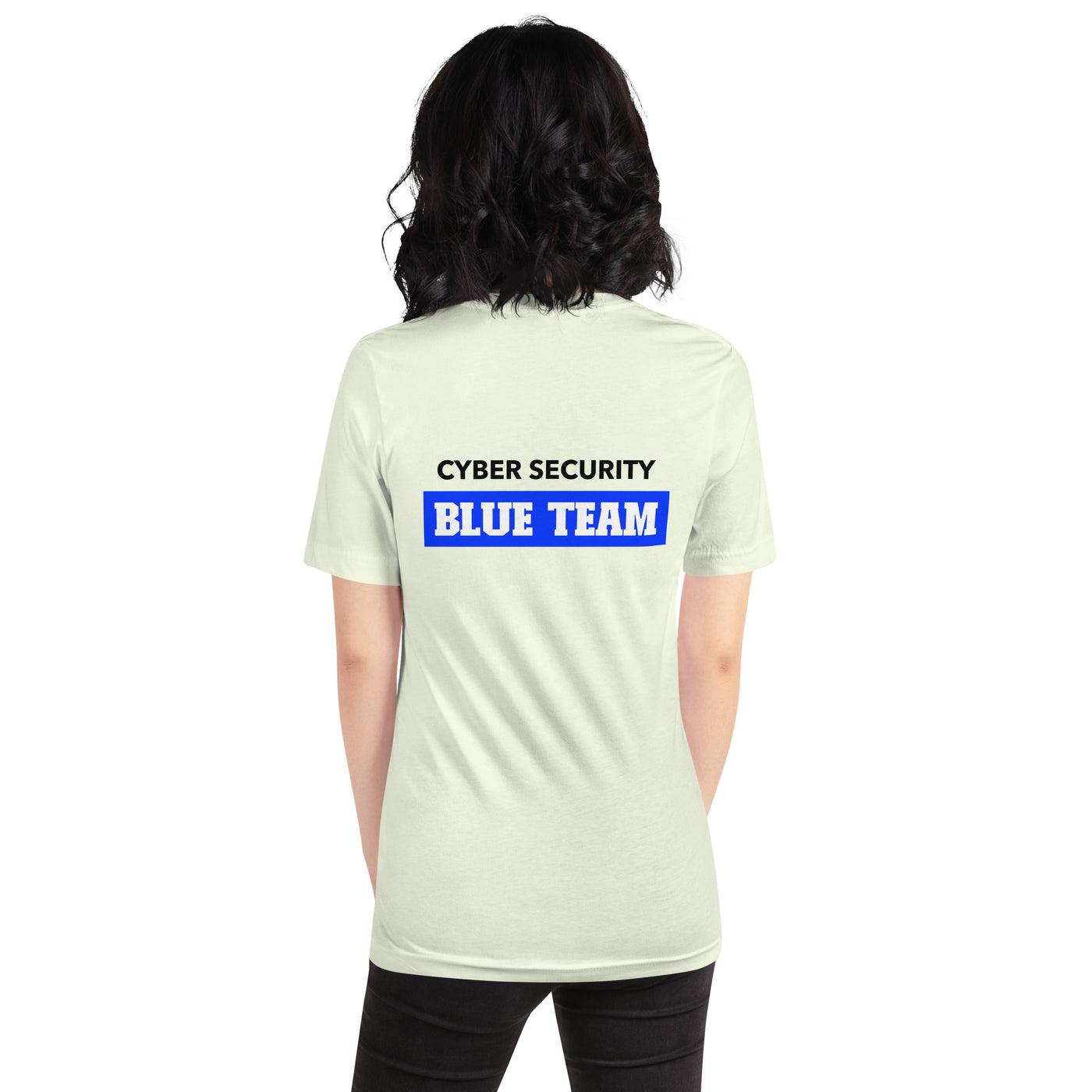 Cyber Security Blue Team V10 - Unisex t-shirt ( Back Print )