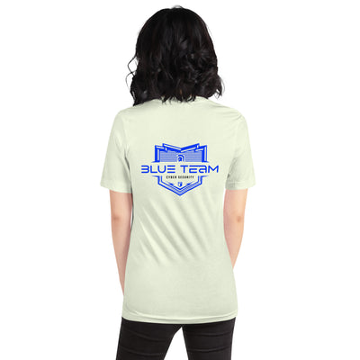 Cyber Security Blue Team V15 - Unisex t-shirt  ( Back Print )