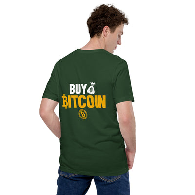 Buy Bitcoin Unisex t-shirt  ( Back Print )