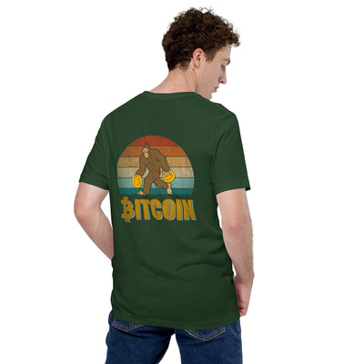 Bitcoin Ape - Unisex t-shirt ( Back Print )