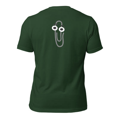 Poor Clippy - Unisex t-shirt (back print)