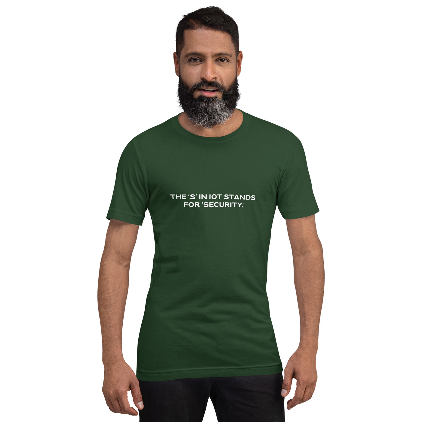 The "S" in IoT Stands for Security V4 - Unisex t-shirt