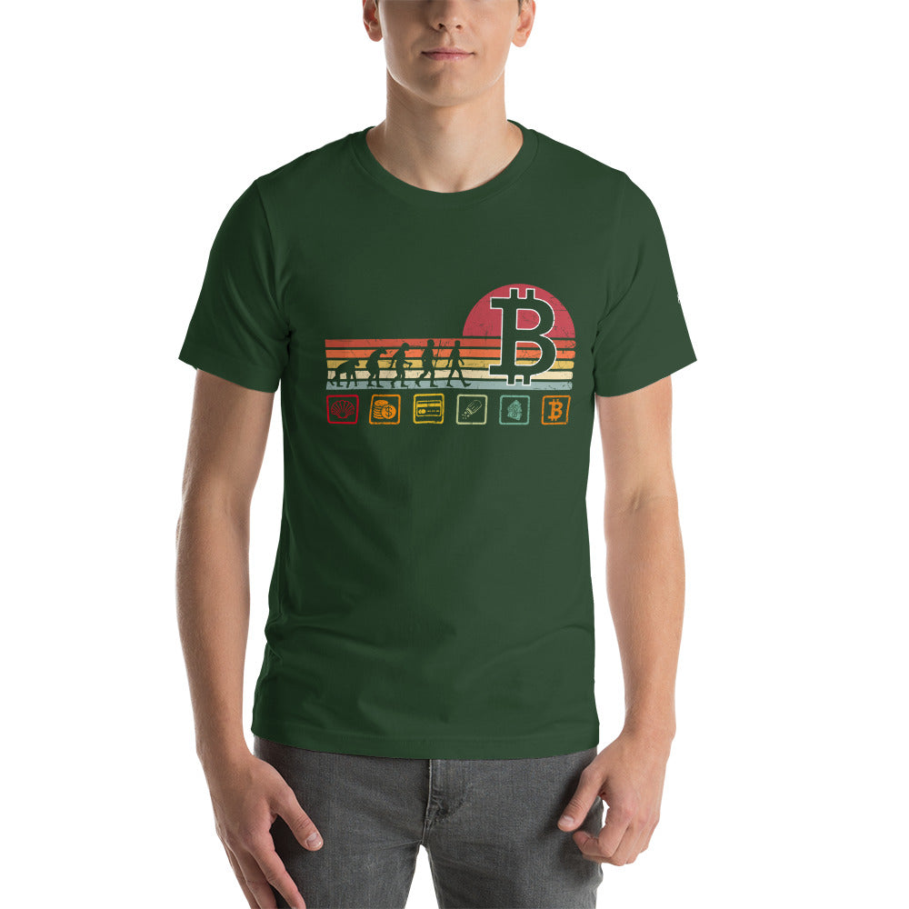 Bitcoin Evolution - Unisex t-shirt