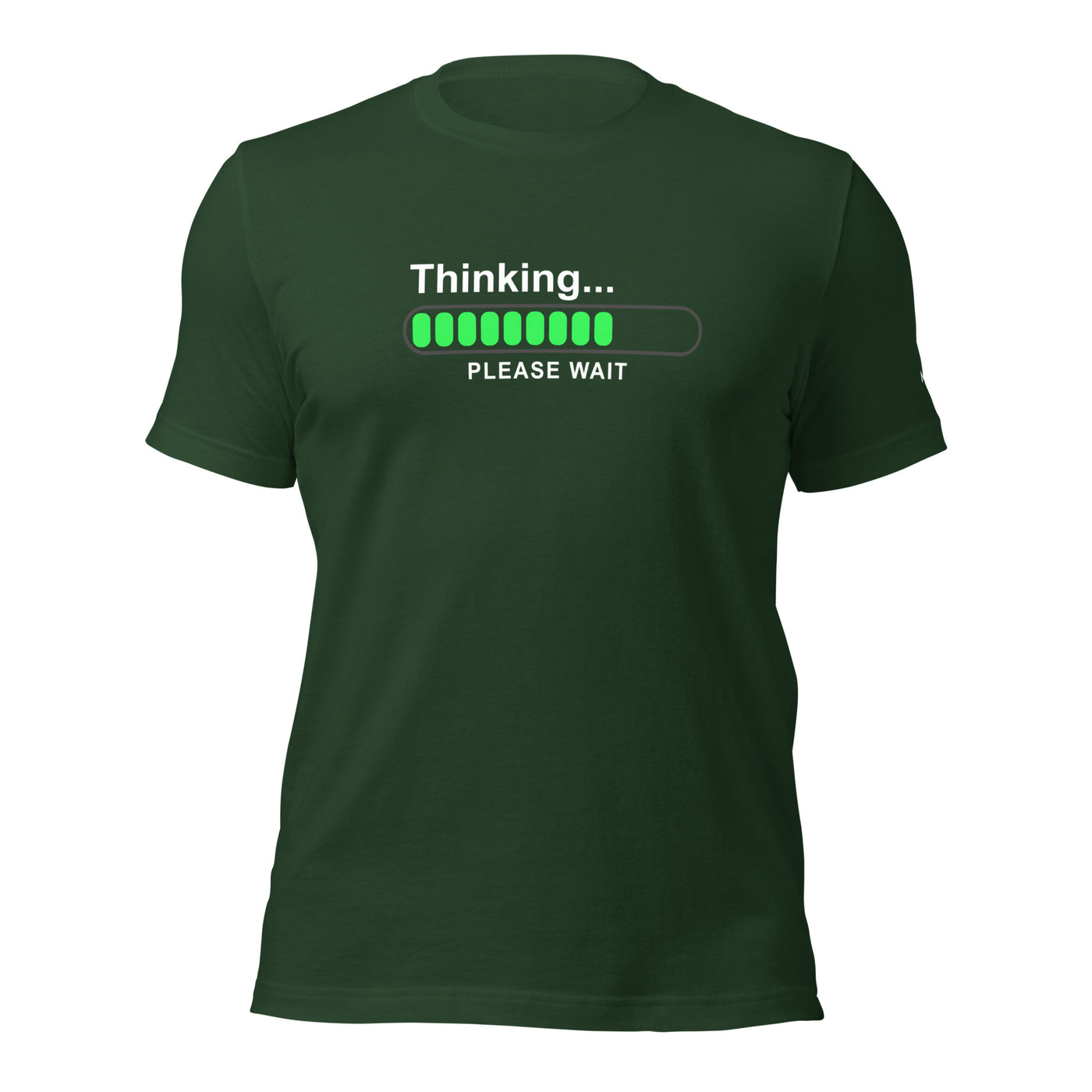 Thinking please wait - Unisex t-shirt