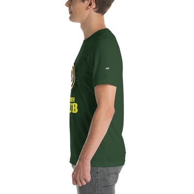BITCOIN CLUB t-shirt design maker featuring 8-bit style Unisex t-shirt