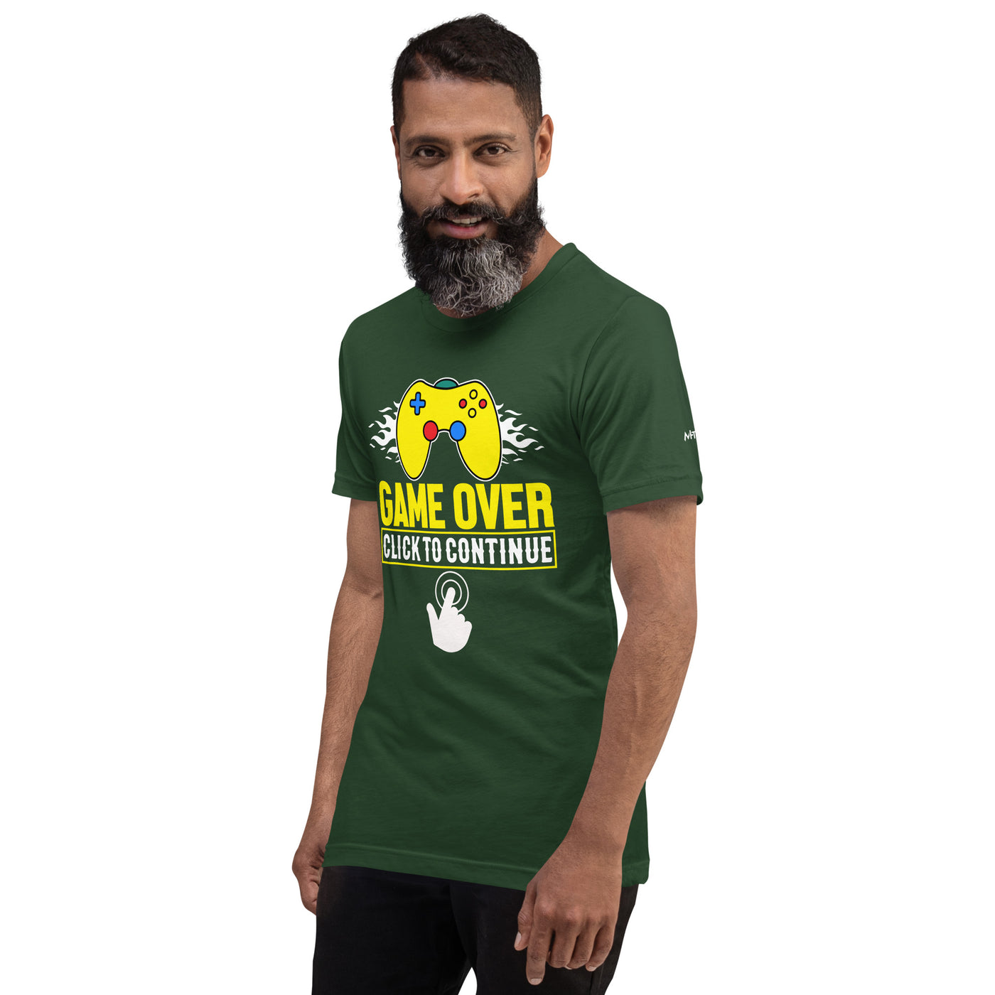 Game Over Click to Continue Unisex t-shirt