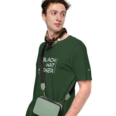 Black Hat Hacker V7 Unisex t-shirt