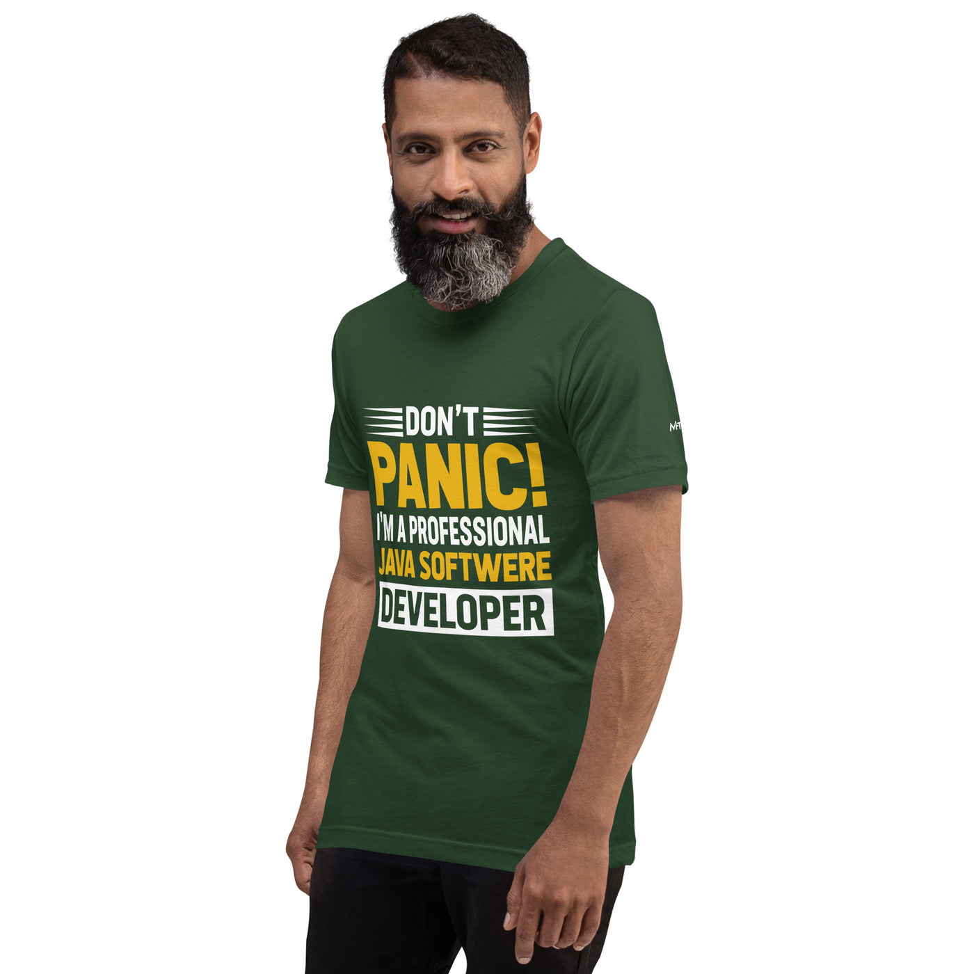 Don't Panic, I am a Professional Java Software Developer - Unisex t-shirt