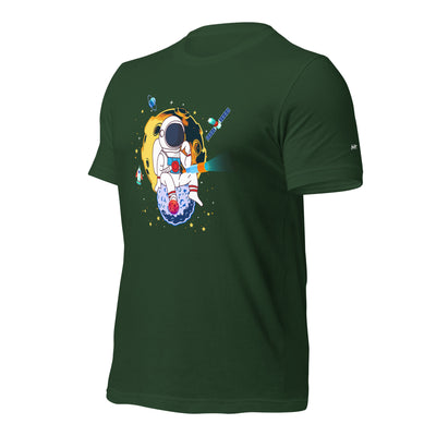 Astranaut catching stars - Unisex t-shirt