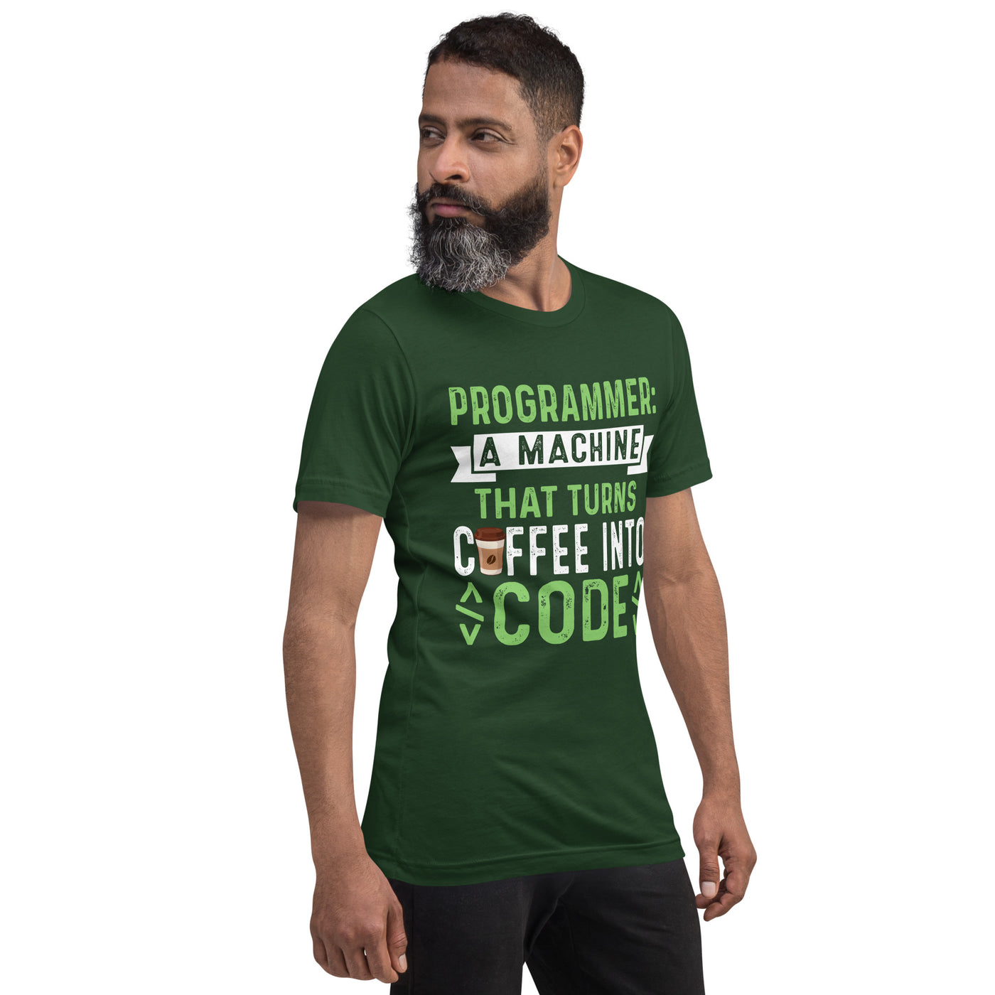 Programmer Def Green Unisex t-shirt
