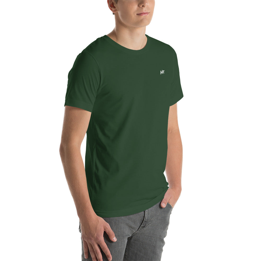 Grey Hat Hacker V4 - Unisex t-shirt ( Back Print )