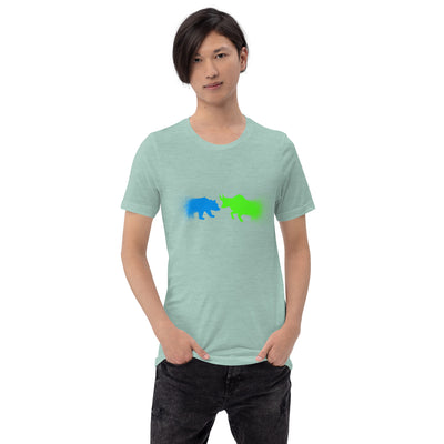 Bearish And Bullish (DB) in Light color - Unisex t-shirt