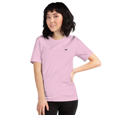 Hacker Girl V1 in Dark Color Text - Unisex t-shirt ( Back Print )