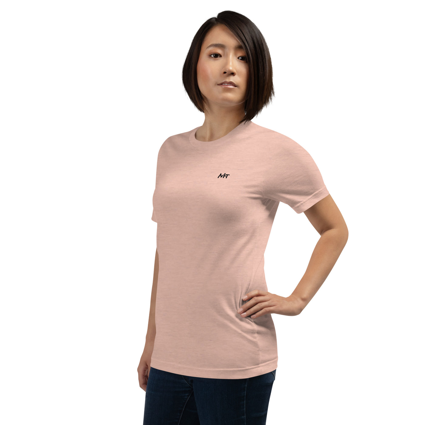 Levelling up to Big Sister for light color - Unisex t-shirt ( Back Print )