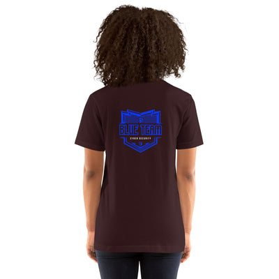 Cyber Security Blue Team 16 - Unisex t-shirt ( Back Print )