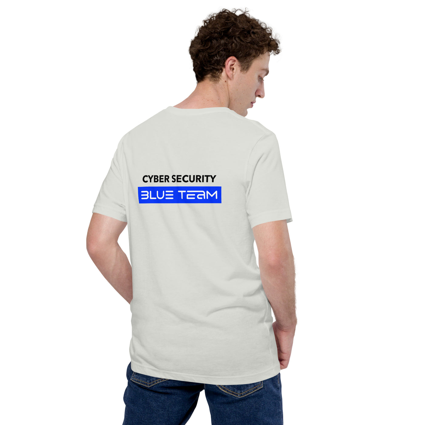 Cyber Security Blue Team V8 - Unisex t-shirt ( Back Print )