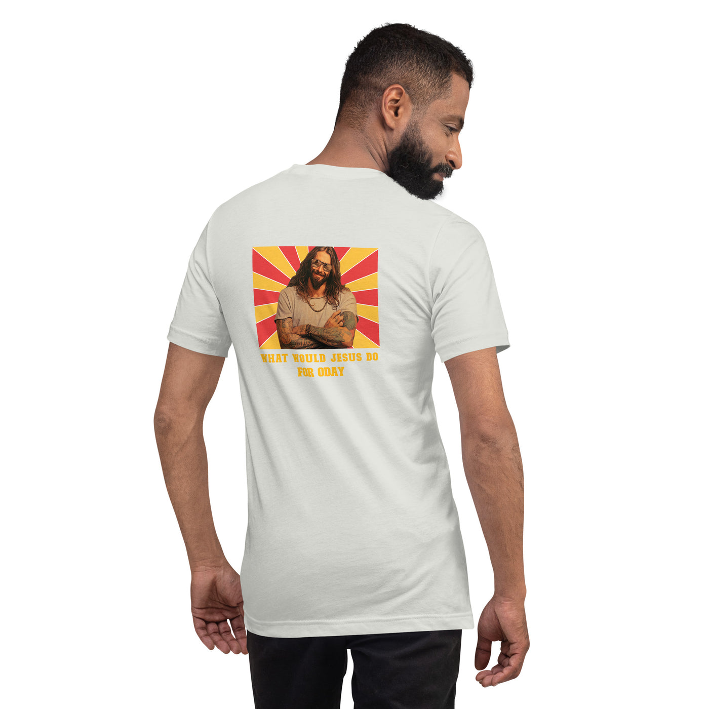 What would Jesus do for 0day v1 - Unisex t-shirt ( Back Print )