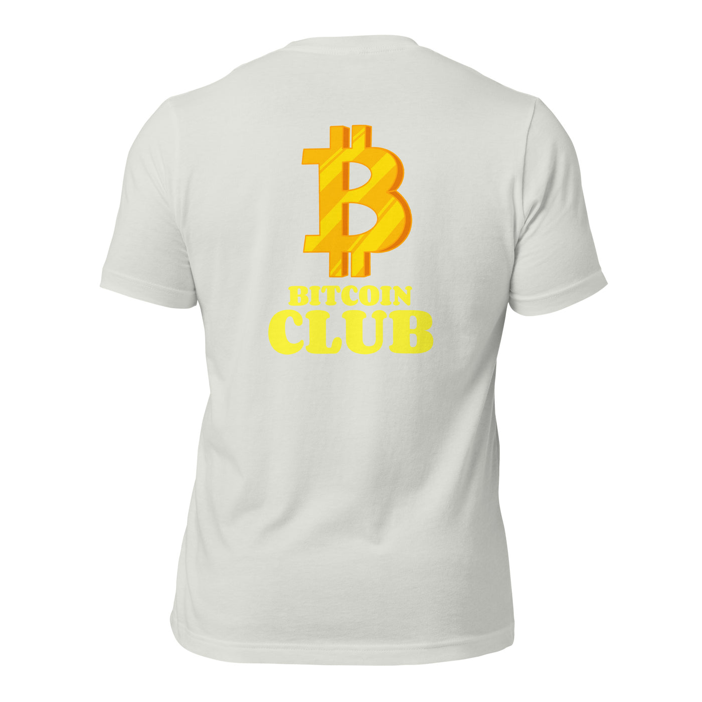 BITCOIN CLUB V5 - Unisex t-shirt ( Back Print )