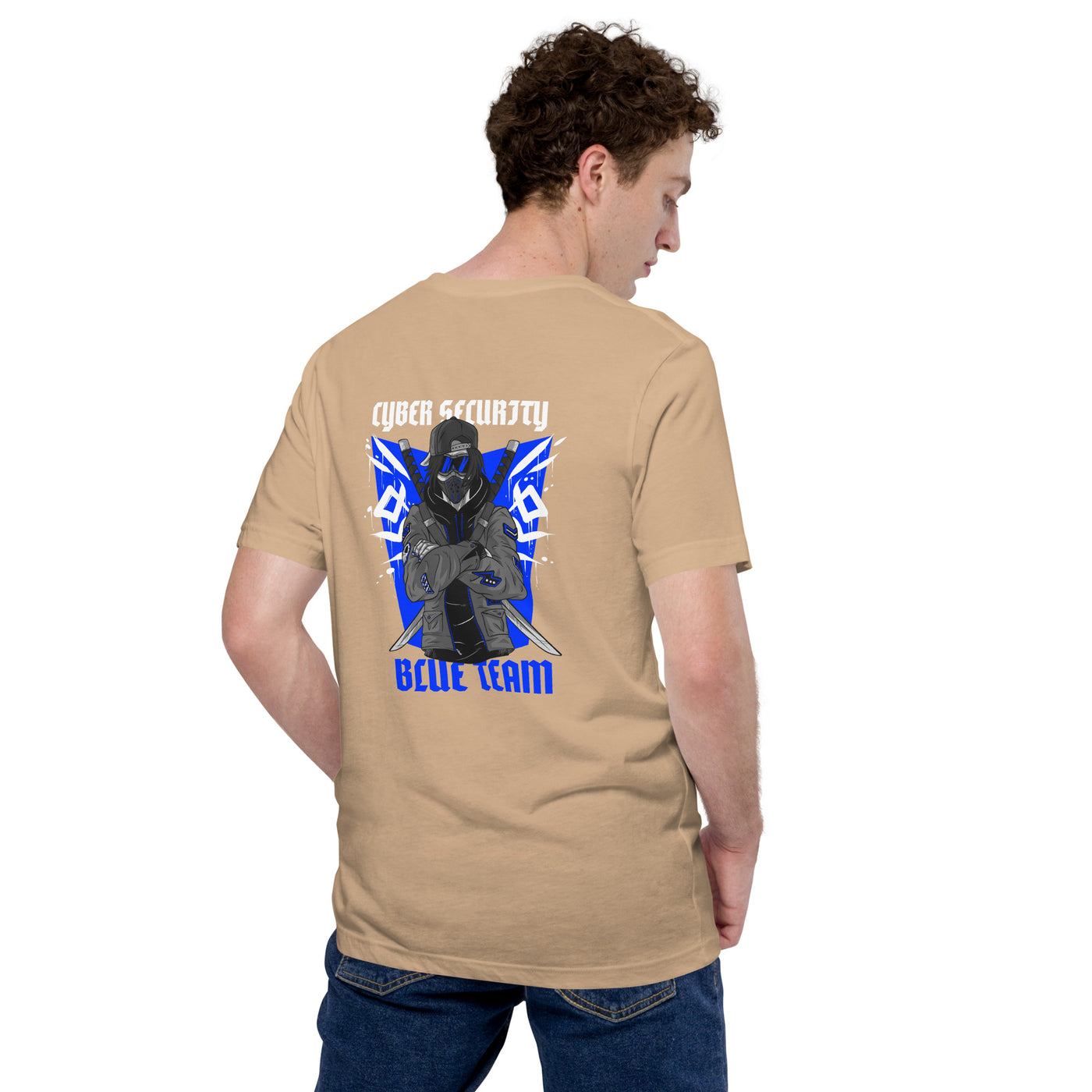 Cyber Security Blue Team V3 - Unisex t-shirt ( Back Print )