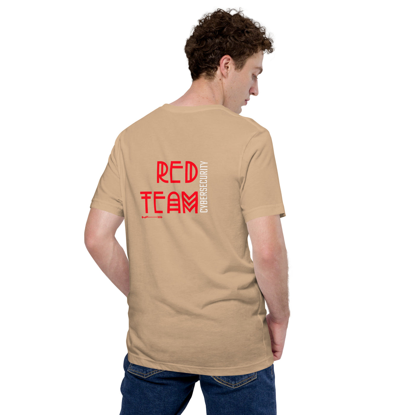 Cyber Security Red Team V5 - Unisex t-shirt ( Back Print )