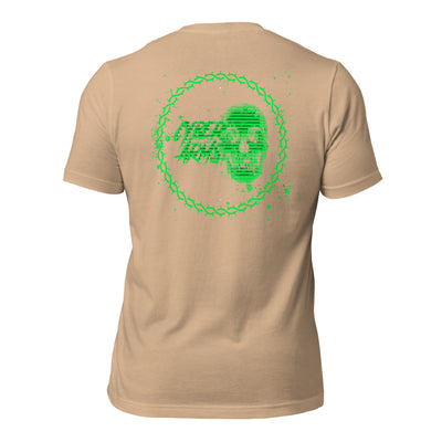 Cyberarms v2green - Unisex t-shirt ( Back Print )