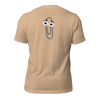 Poor Clippy - Unisex t-shirt (back print)