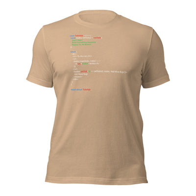 The Classic To-Do List - Unisex t-shirt