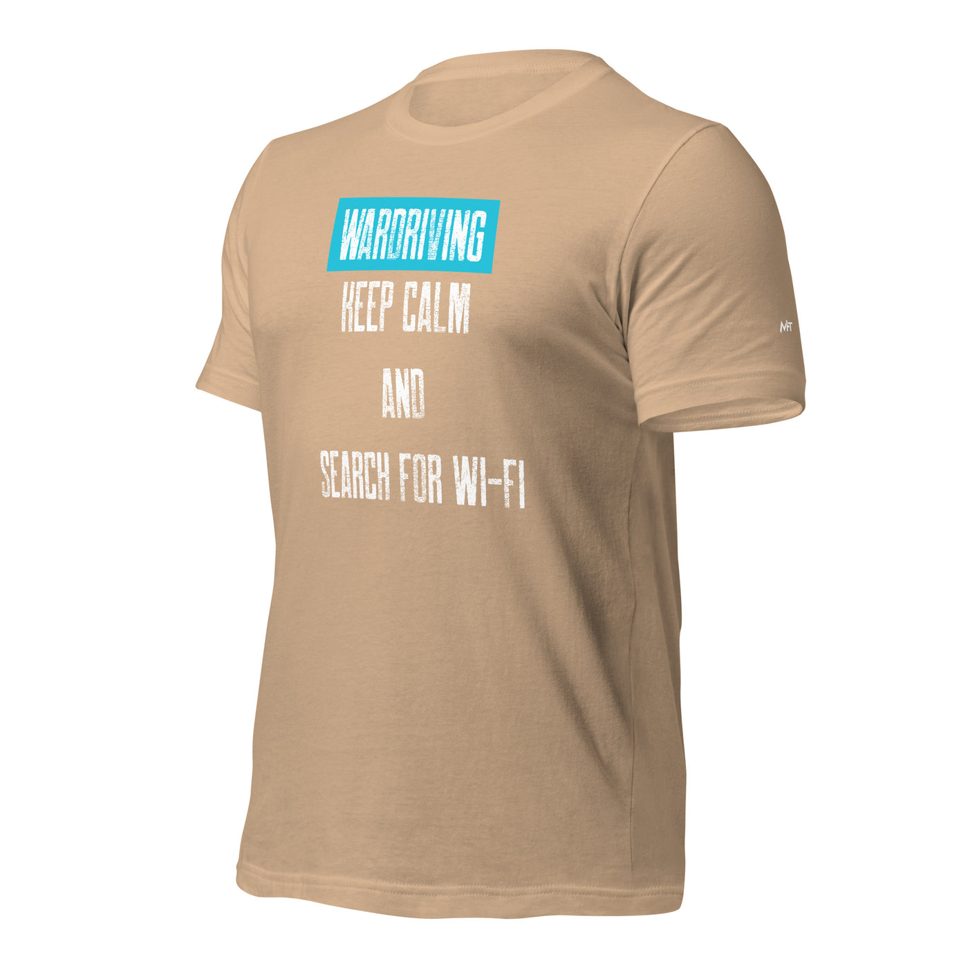 Wardriving Keep calm and search for Wi-Fi - Unisex t-shirt