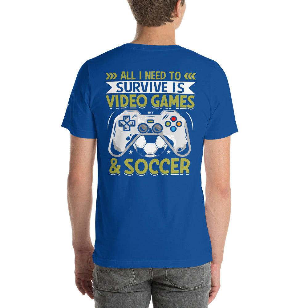 You can't Just Pause a Game Unisex t-shirt ( Back Print )