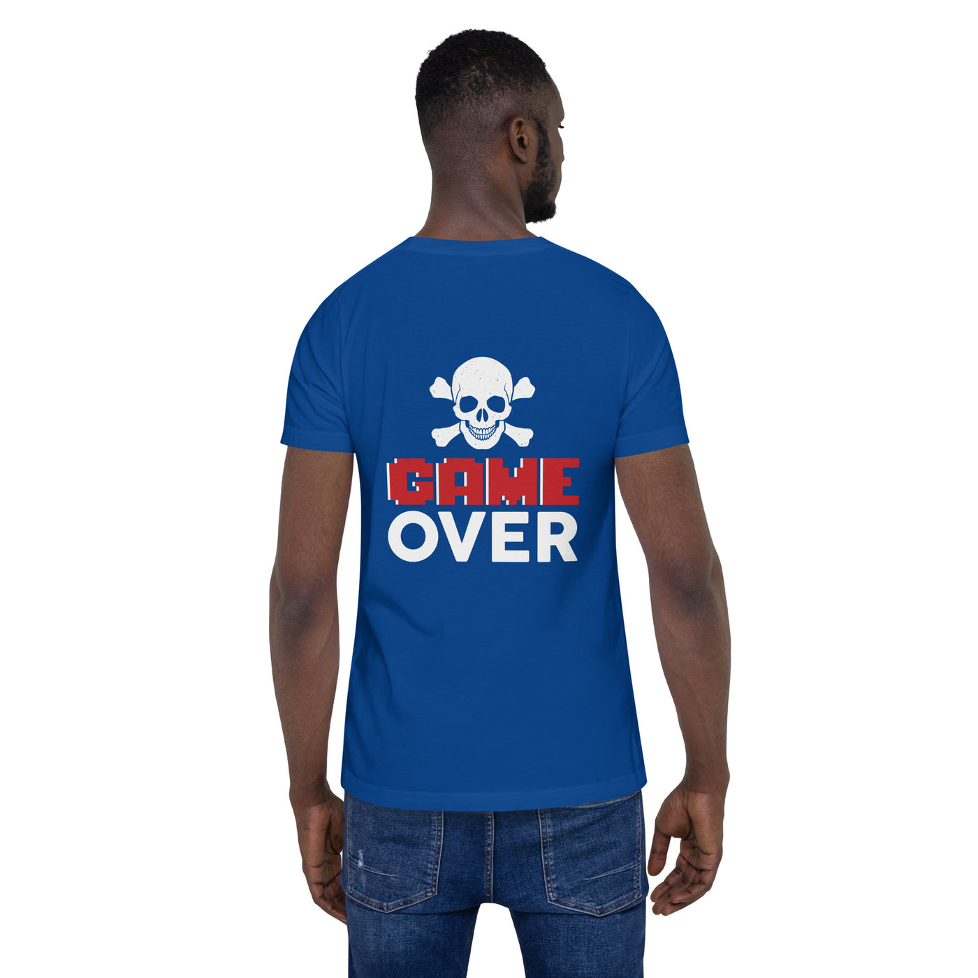 Game Over - Unisex t-shirt ( Back Print )
