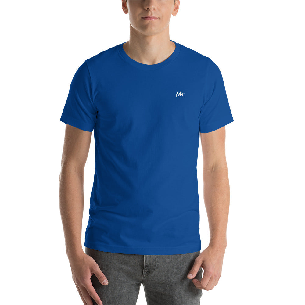 Cyber Security Blue Team V5 Unisex t-shirt ( Back Print )