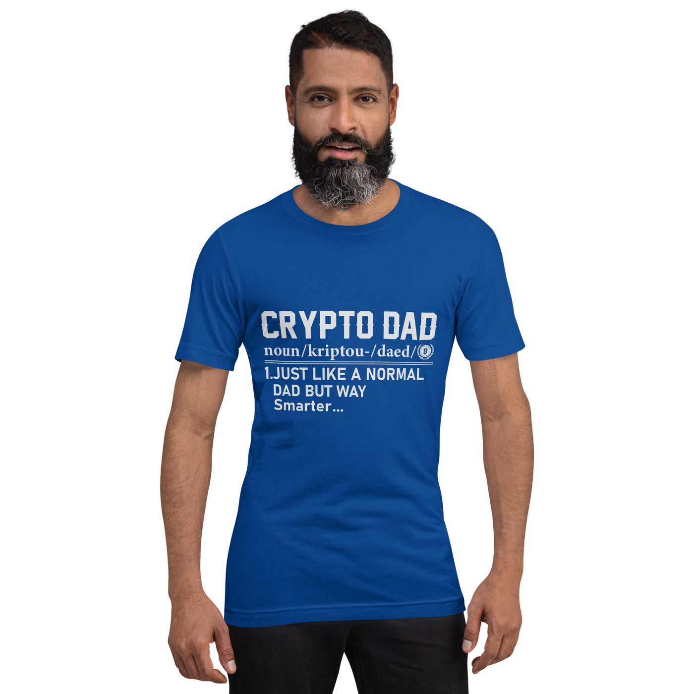 Crypto Dad Definition Unisex t-shirt