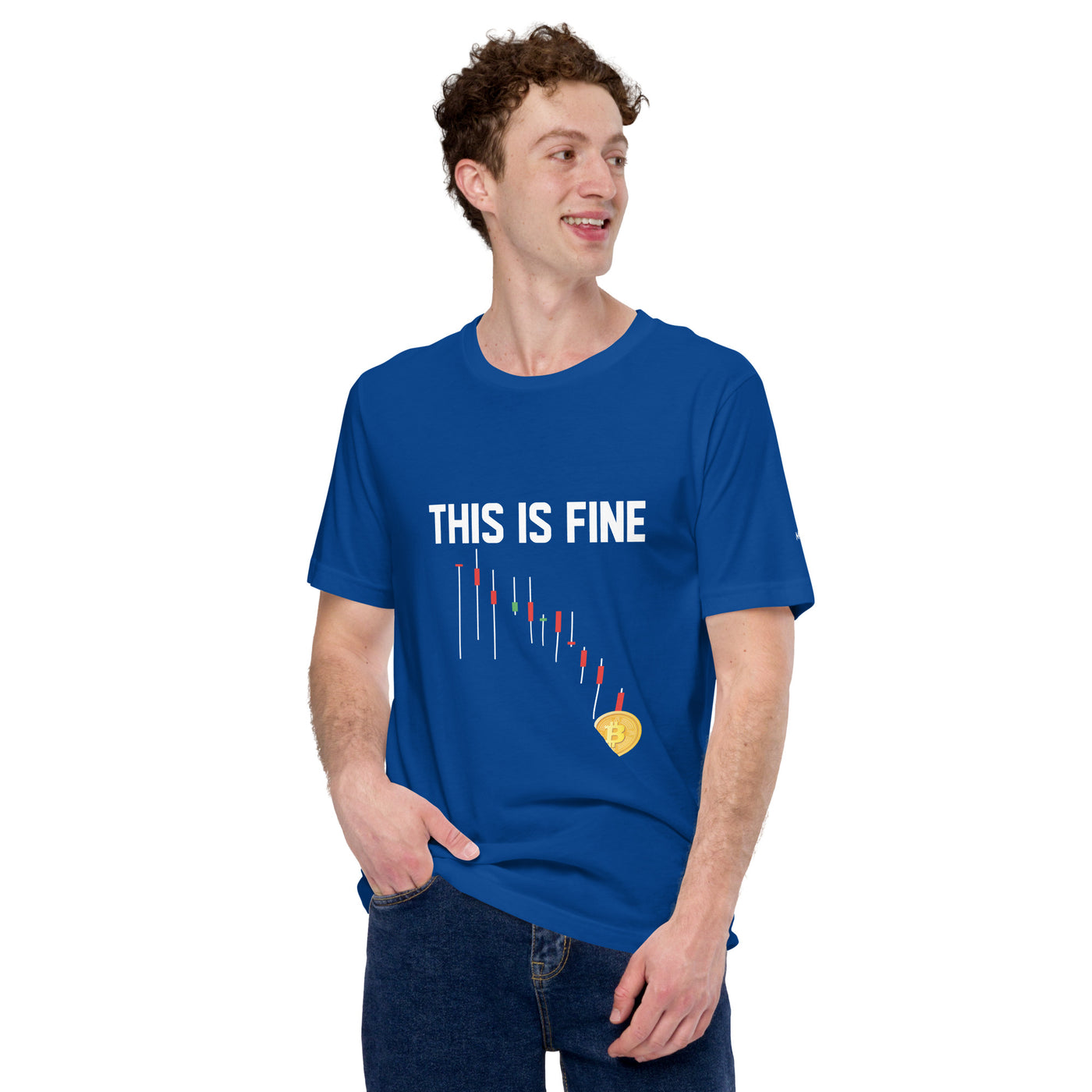 This is Fine - Unisex t-shirt