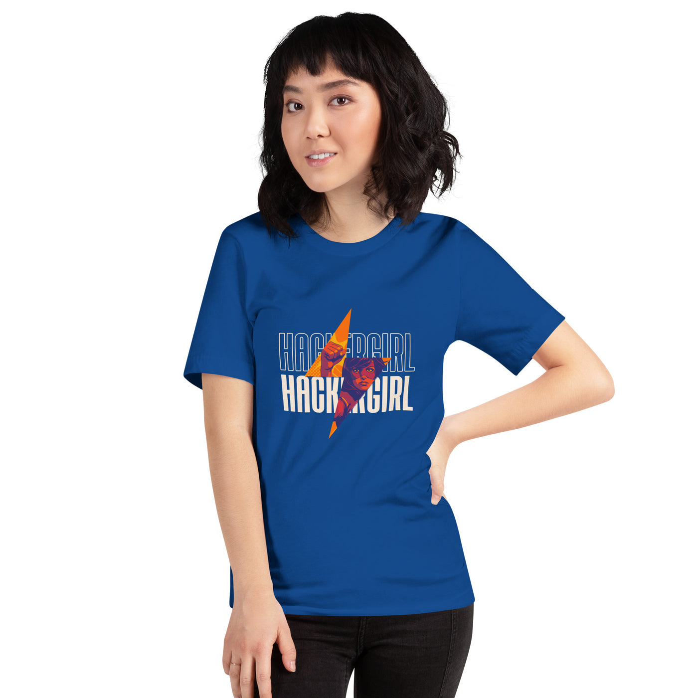 Hacker Girl V1 - Unisex t-shirt