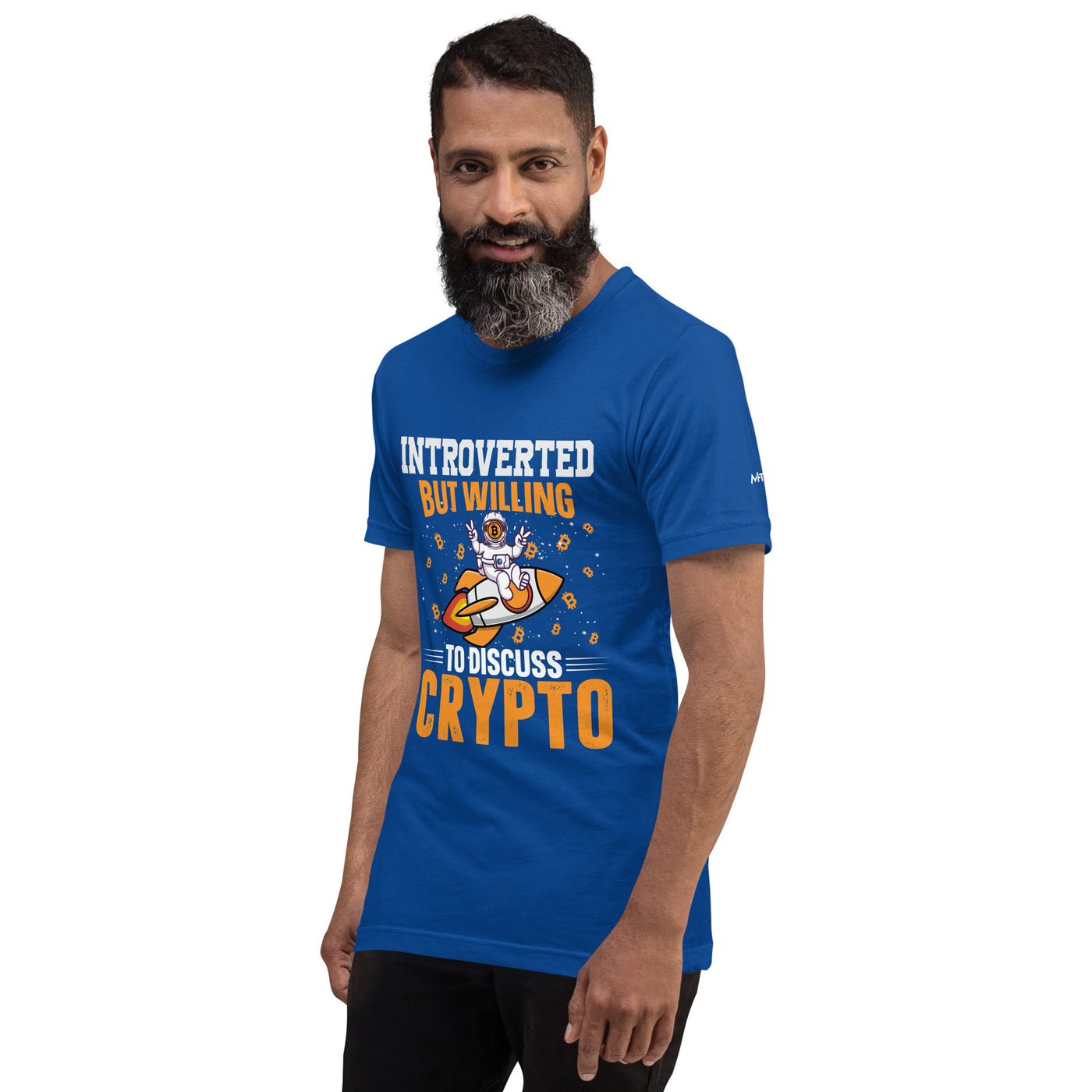 Introverted but Willing to Discuss Bitcoin Unisex t-shirt