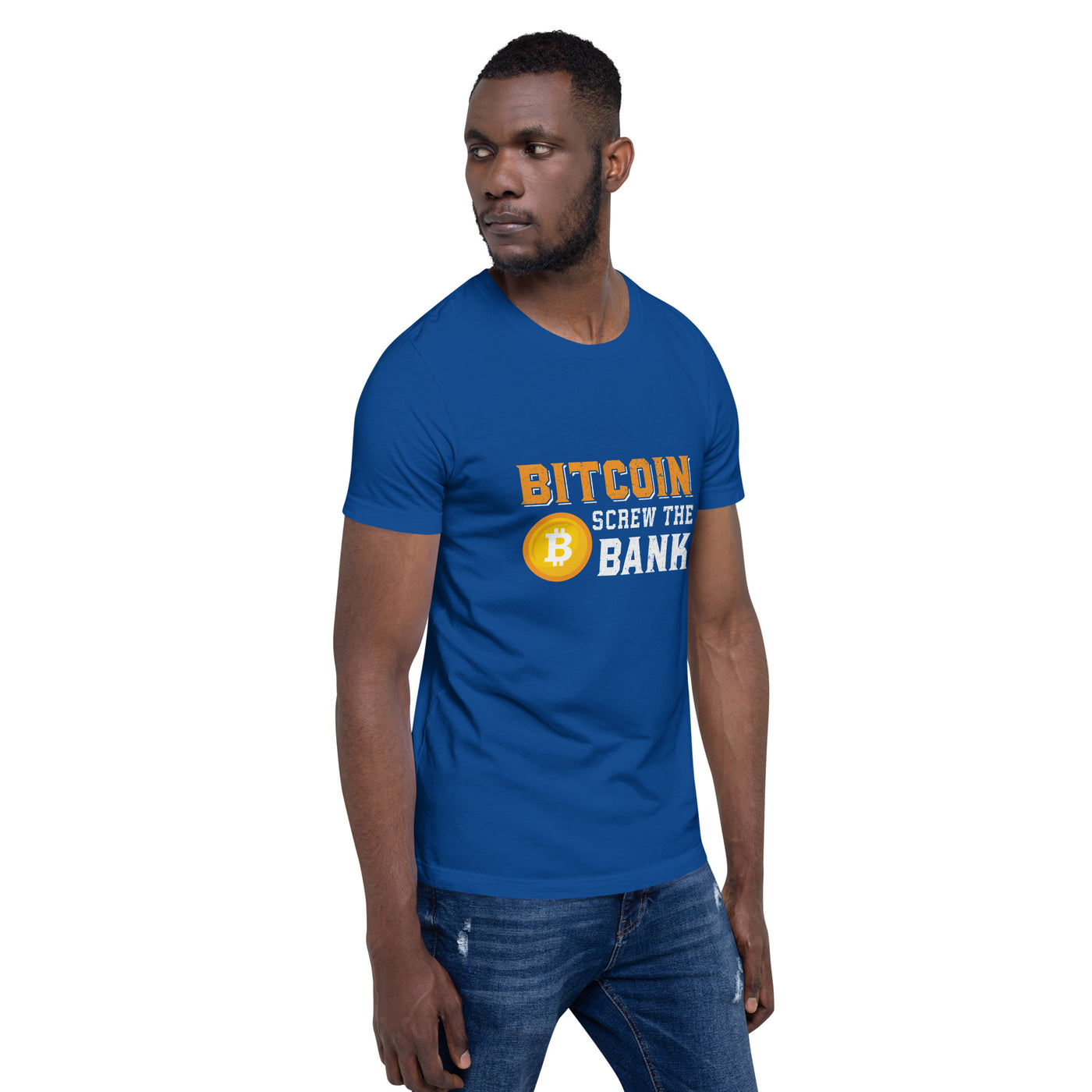 Bitcoin Screw the Bank - Unisex t-shirt