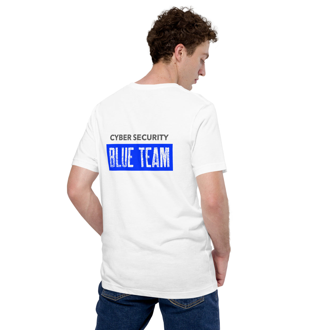 Cyber Security Blue Team V5 - Unisex t-shirt ( Back Print )